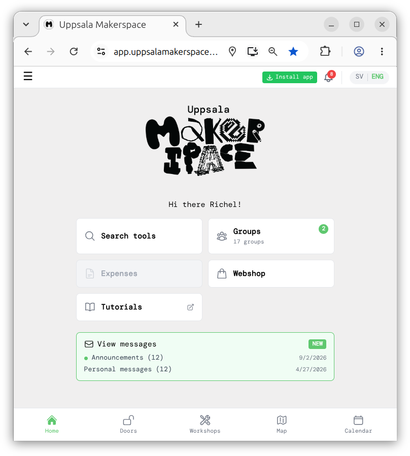 https://app.uppsalamakerspace.se/