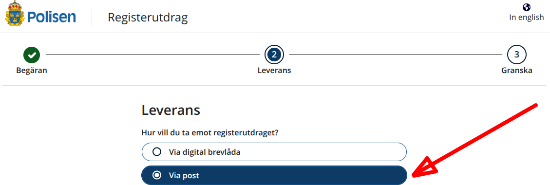 Leverans